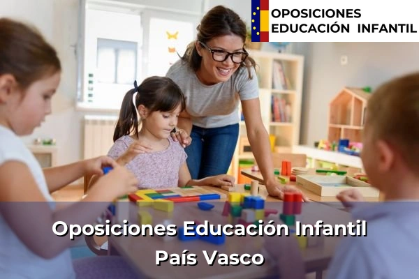 Oposiciones Educación Infantil en País Vasco